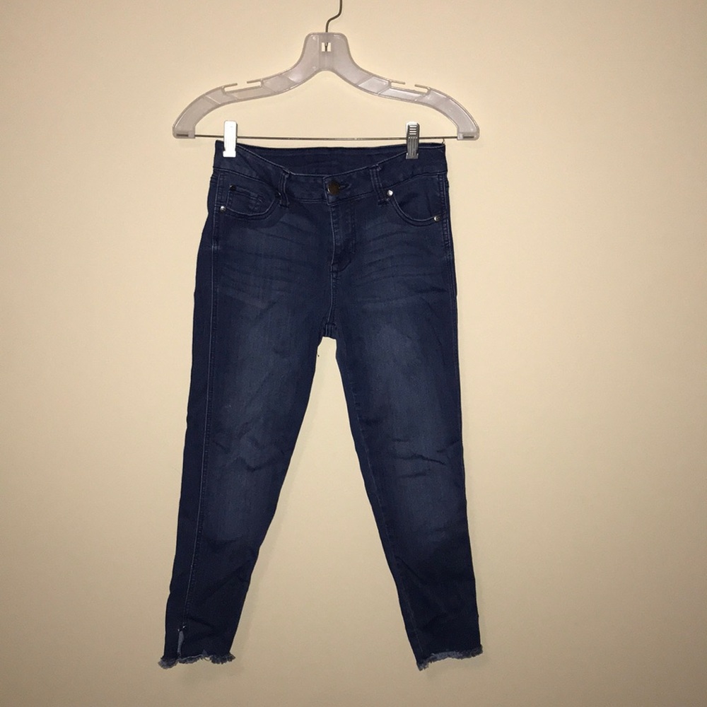 cropped jeans